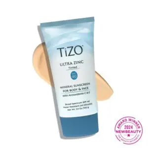 TiZO Ultra Zinc SPF40 (con color)